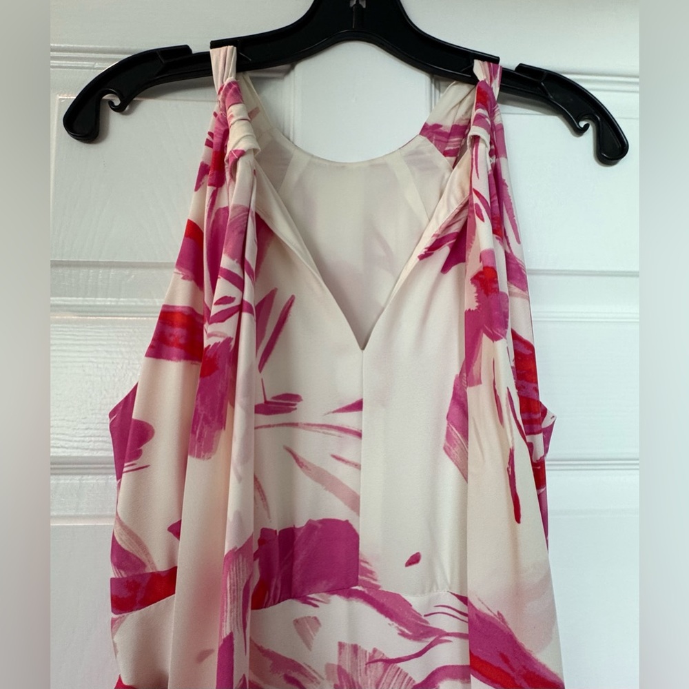 Eliza J Floral Pink and White Maxi Dress - Picture 11 of 13